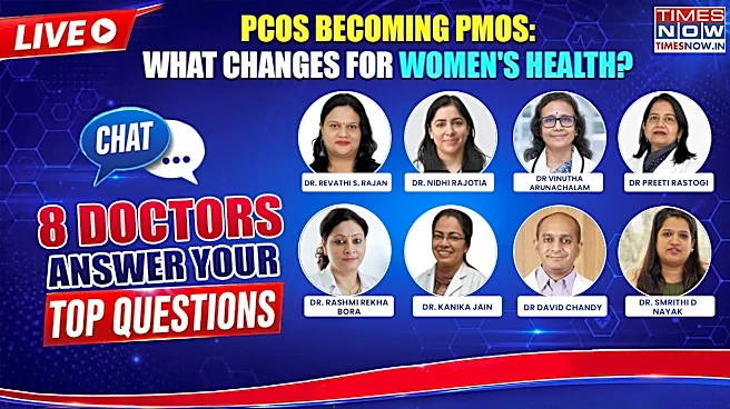 Live Chat: Top Doctors Explain What Does the Shift From PCOS to PMOS Mean For Women's Health?