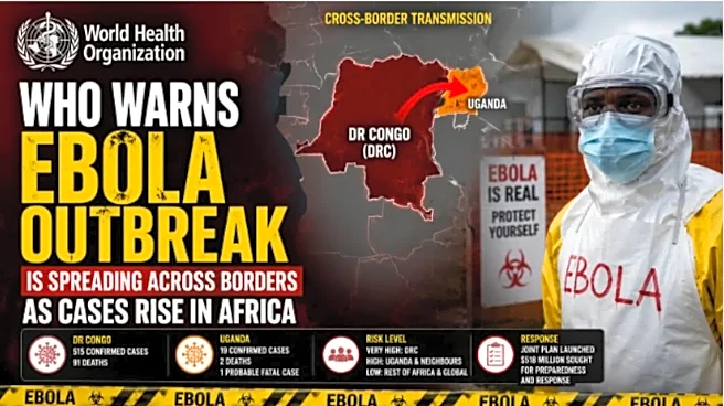 WHO Warns Ebola Outbreak Is Spreading Across Borders As Cases Rise In Africa