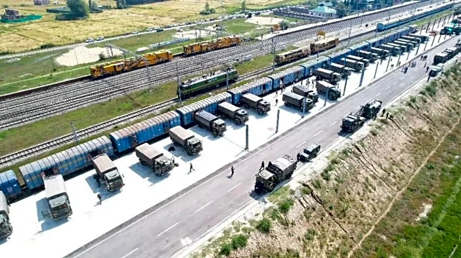 Indian Army Launches First Exclusive Freight Train On Udhampur–Srinagar–Baramulla Rail Link, Hauls Winter Supplies and Kashmiri Apples