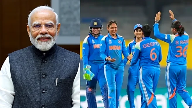 'Historic, Spectacular': PM Modi Hails Indian Women's Cricket Team's Maiden World Cup Win