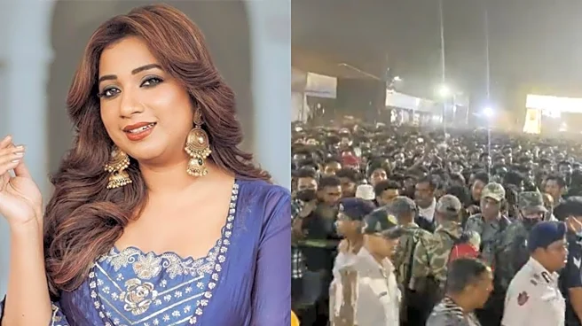 Stampede-like Situation At Shreya Ghoshal's Concert in Odisha's Cuttack, 2 Left Unconscious