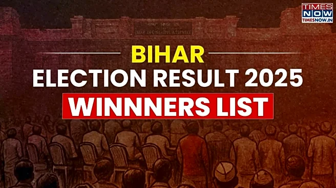 Bihar Election Result 2025: Full List of Winning Candidates Across 243 Seats