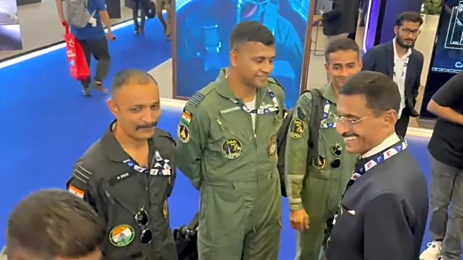 Moments Before Tragedy: Tejas Pilot Namansh Syal Seen Interacting With Officials At Dubai Show | WATCH