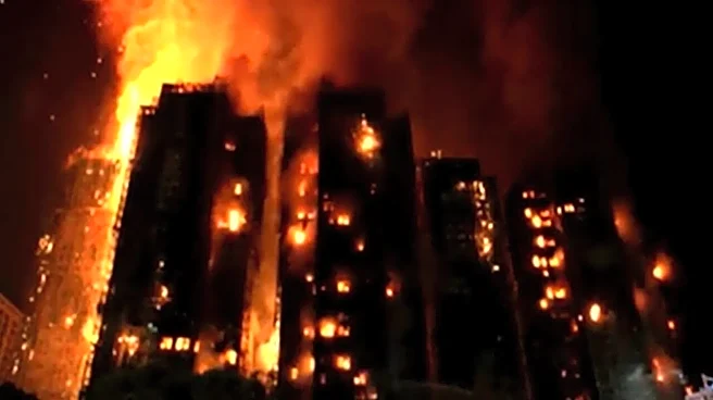 13 Dead as Massive Fire Sweeps Through Multiple Towers in Hong Kong High-Rise