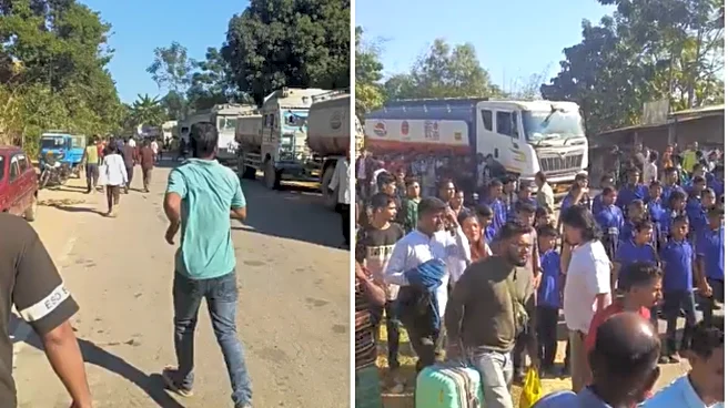 Assam Shock: LPG Cylinder Explodes in Sribhumi, At Least 25 Injured