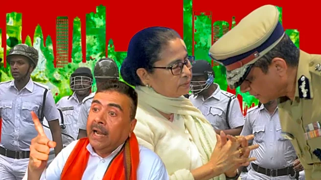 Mamata’s Police Overhaul: 40+ Top IPS Officers Shuffled, 10 Districts Get New Chiefs Overnight