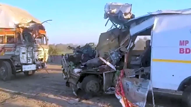 Severe Collision in MP's Sagar Kills 4 Bomb Squad Constables, 1 in Critical Condition