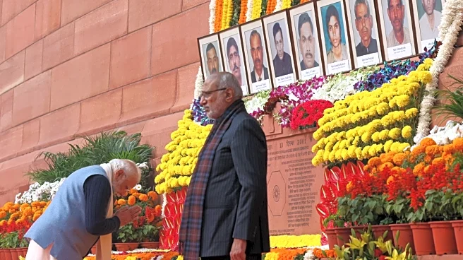 2001 Parliament Attack Anniversary: Vice President Radhakrishnan, PM Modi, MPs Pay Tributes to Fallen Heroes