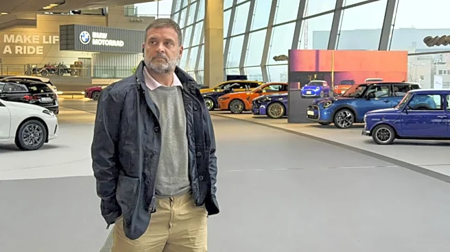 Rahul Gandhi Tours BMW Facility in Germany, Flags Decline in India's Manufacturing  - Watch Video