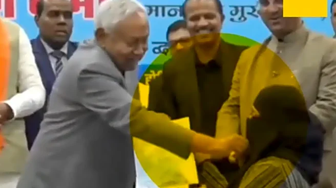 'Her Family Is...': Woman Doctor Whose Hijab Was Pulled By Nitish Kumar Fails To Join Duty, Principal Reveals Reason