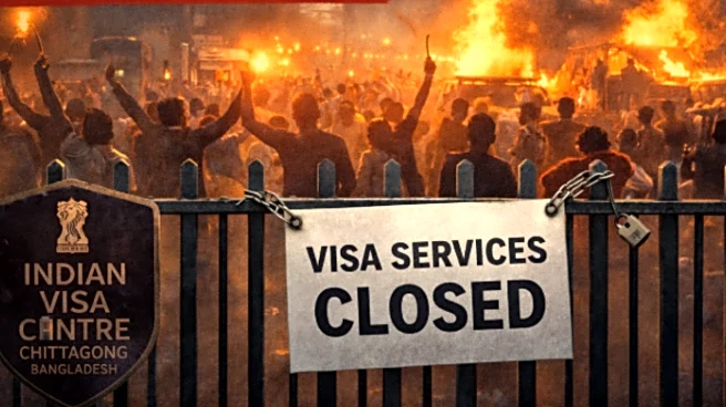What Happened in Bangladesh's Chittagong That Forced India to Suspend Visa Services?