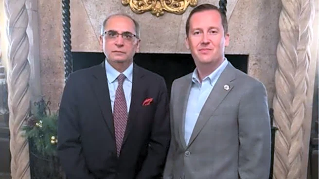 India-US Trade Talks In Focus? Indian Envoy Vinay Kwatra Meets US Counterpart Sergio Gor At Trump's Mar-a-Lago