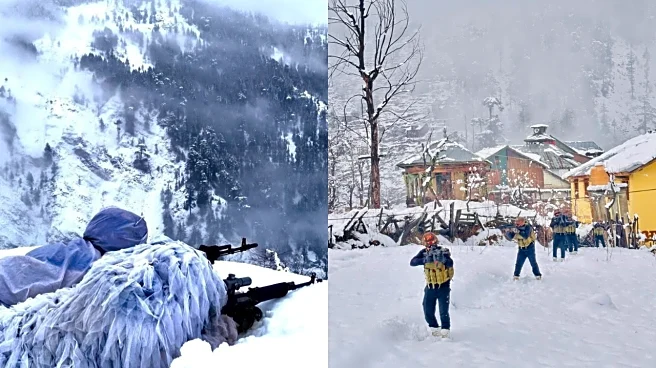 How Long Can 35 Pakistani Terrorists Hide? Army Launches Winter Offensive in J&K Amid Chillai Kalan - Video