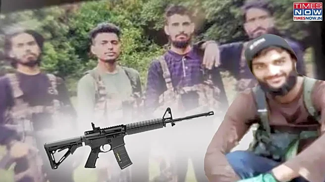 How Did an American M4 Rifle End Up With a Jaish Terrorist Killed in J&K? The Weapon Trail Explained
