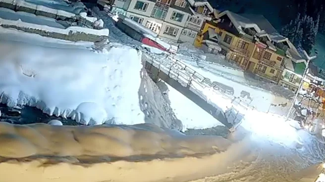 Avalanche Hits Sonamarg in J&K, Dramatic CCTV Captures Moment of Impact