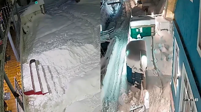 Avalanche Strikes Sonamarg Amid Heavy Snow, Leaving Resorts and Homes Under Debris - Video