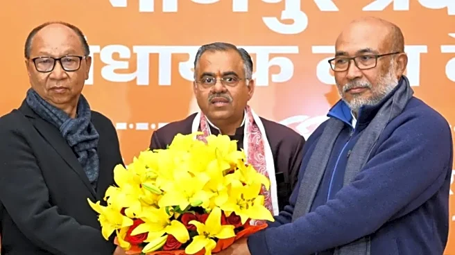 Khemchand Singh Sworn In as 13th CM of Manipur Hours After Centre Revokes President's Rule