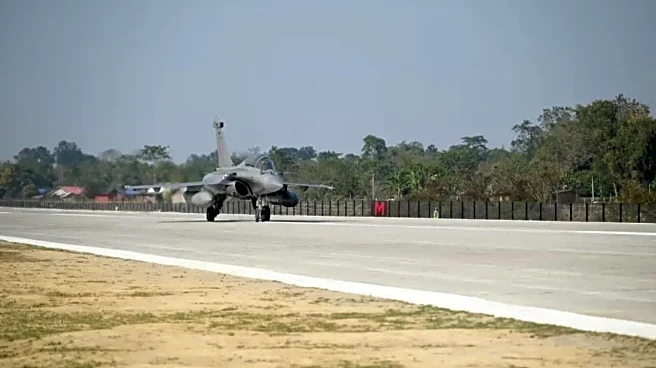 IAF Aircraft Lands On Assam Highway In Strategic Moran Drill