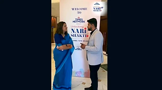 Priyanka Chaturvedi Gets Candid At Times Network Nari Shakti Conclave - WATCH