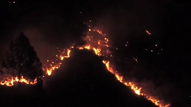 Massive Fire Breaks Out in Nainital's Gethia Area - WATCH
