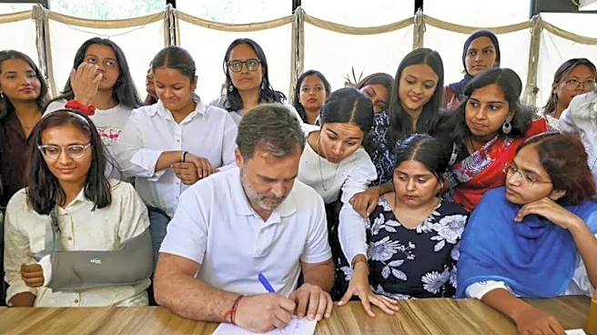 'Magician Has Run Out of Tricks...': Rahul Gandhi Interacts With Students - Watch Video