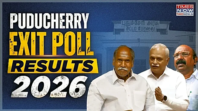 Puducherry Exit Polls 2026 Result: NDA Set To Hold Power in Puducherry, Predicts JVC Exit Poll - Check Seat Projection