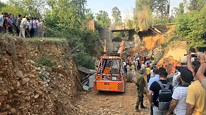 Bridge Collapses in J&K’s Bantalab, Labourers Feared Trapped
