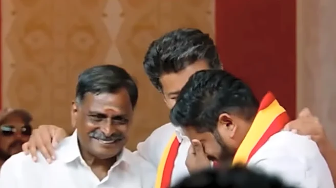 From Vijay's Driver's Son to Big Win: R Sabarinathan Bags Virugambakkam By 27,086 Votes