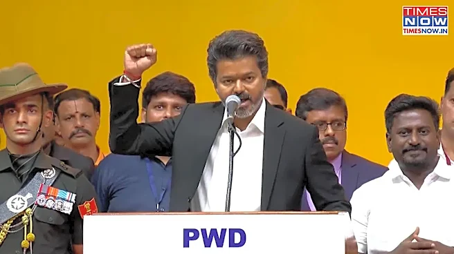 'Era of Real, Secular, Social Justice Starts Now': Vijay's First Speech As Tamil Nadu CM | WATCH