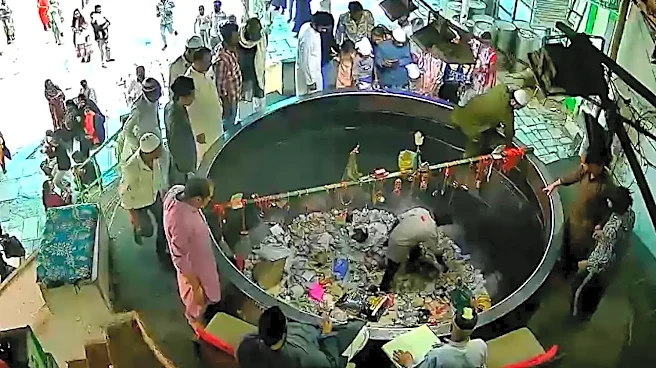 Caught On Camera: Man Jumps Into Ajmer Dargah’s Degh, Tries To Stuff Cash Offerings Into Pockets