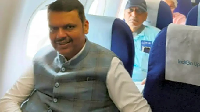Maharashtra CM Ditches State Jet, Takes IndiGo Flight Amid Fuel Cut Push