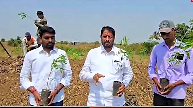 From A Single Peepal Tree To A Massive ‘Tree Army’: MLA Suhas Babar’s Green Initiative Sets Example