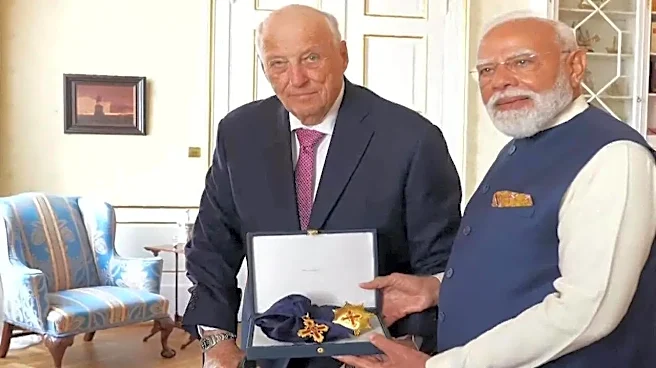 PM Modi Receives Norway's Highest Civilian Honour - Grand Cross of the Royal Norwegian Order of Merit