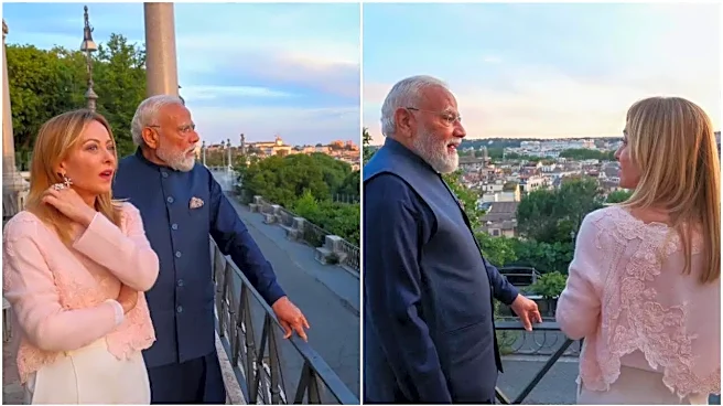 From Dinner To Colosseum Visit: PM Modi Begins Italy Trip, Shares Pictures Of Meeting With Georgia Meloni
