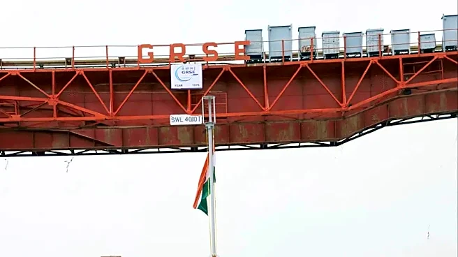 GRSE Launches First Next-Gen Offshore Patrol Vessel ‘Sanghmitra’ for Indian Navy