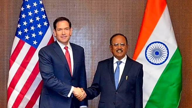 Secy Rubio Meets NSA Ajit Doval - Defence, Security, Strategic Technology Cooperation Remain Top Focus