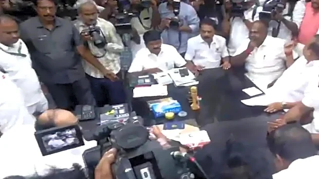 ‘No Split In AIADMK’: Velumani, EPS Camps Unite After High-Level Meeting