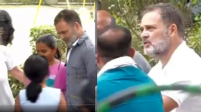 WATCH: Rahul Gandhi Meets Auto Drivers In Delhi, Shares Meal Wearing Their Uniform