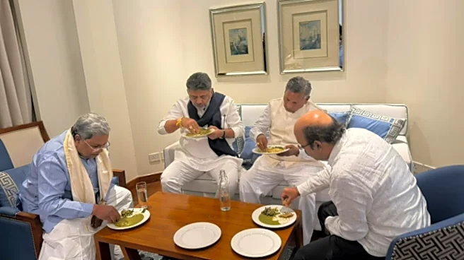Lunch, Loyalty & Leadership: Siddaramaiah, Shivakumar Break Bread In Delhi Huddle | Inside Visuals