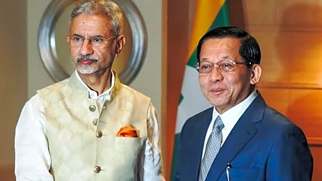 Jaishankar Meets Myanmar's President U Min Aung Hlaing in Delhi, Discusses Trade, Connectivity