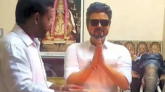 'I Pray To My God, My Goddess And My Thalapathy': TVK Worker Worships CM Vijay's Statue Everyday