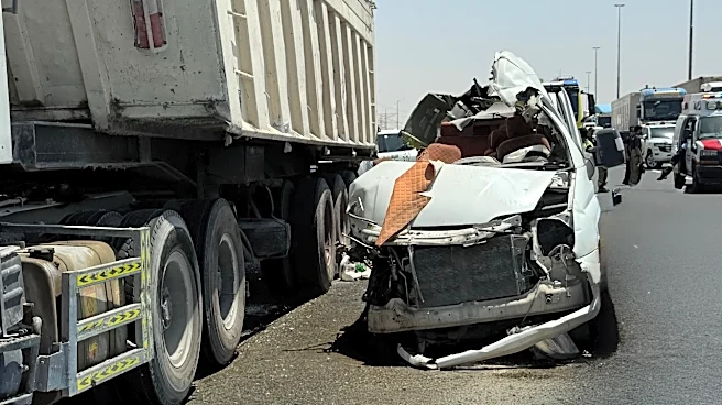 Dubai Crash: Several Indians Killed as Minibus Rams Truck After Technical Fault
