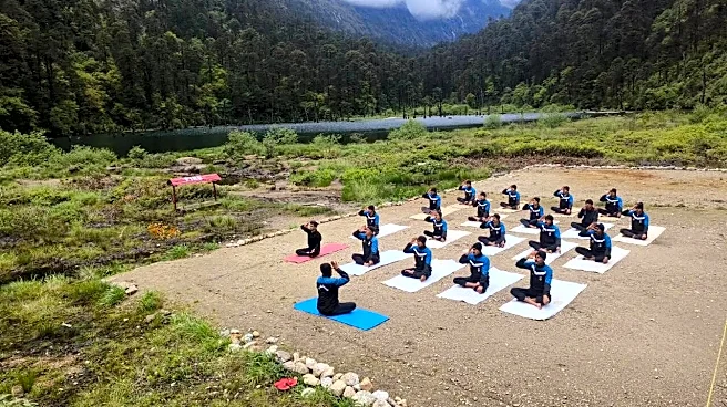 Indian Army Holds High-Altitude Yoga Session at Pasang Sonam Lake in Arunachal’s Menchuka Valley