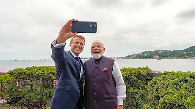 Emmanuel Macron Drops Video With 'Aari Aari' Track From Dhurandhar To Highlight Meet With PM Modi - Watch