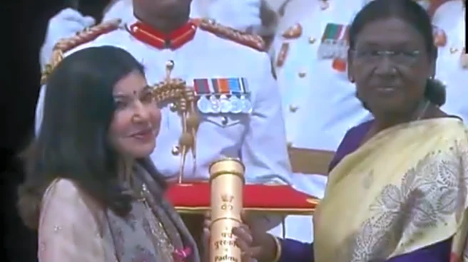 From Rohit Sharma To Alka Yagnik: President Murmu Confers Padma Awards At Rashtrapati Bhavan | Full List