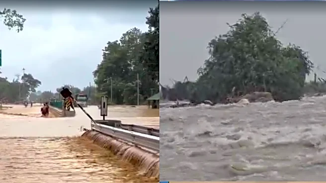 Flash Floods In Assam, Arunachal Pradesh Wreak Havoc, Rescue And Relief Operations Underway - VIDEOS