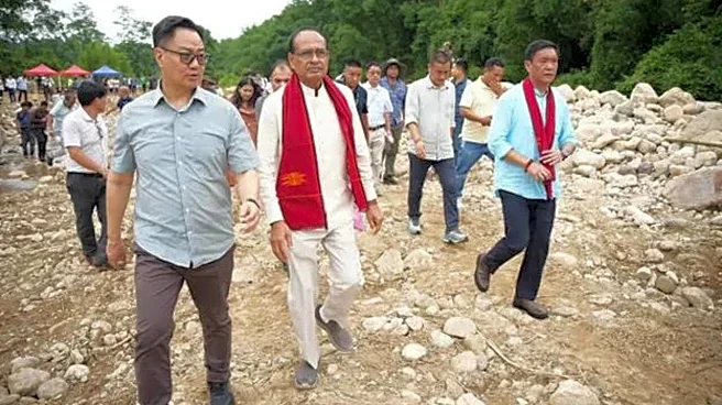 Shivraj Singh Chouhan Praises Assam, Arunachal’s Efforts Towards Flood Relief Ops, Assures Full Support From Centre