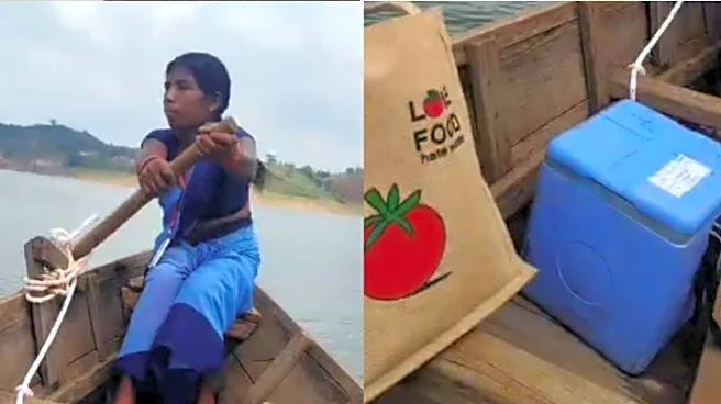 Braving Floodwaters: Two Women Health Workers Risk Their Lives To Vaccinate Children in Remote Odisha Village