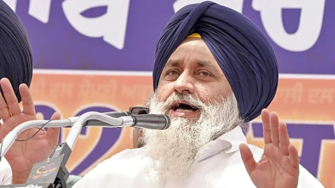 Shiromani Akali Dal Chief Sukhbir Singh Badal Announces Screening Of Satluj Across Punjab Villages