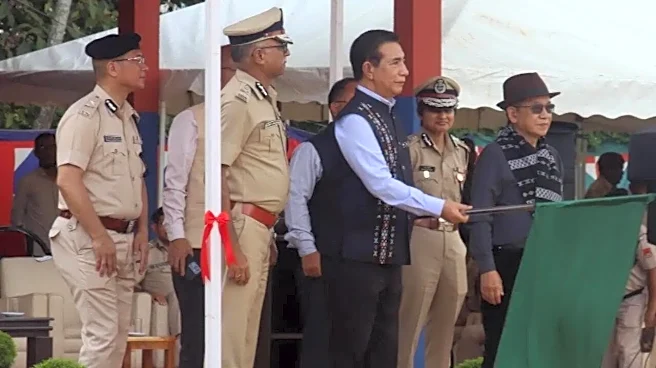 Mizoram CM Lalduhoma Flags Off 219 New Police Vehicles Under Modernisation Scheme